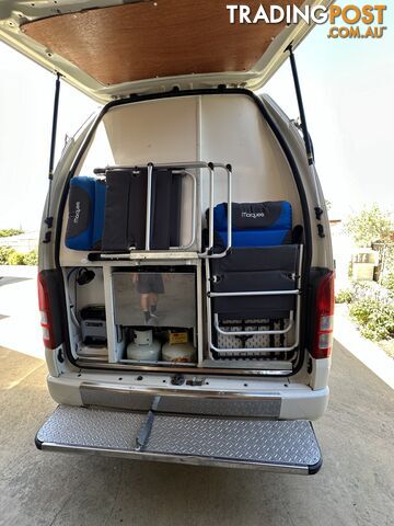 Toyota Hi Ace 2010 constant 4 x 4 motorhome.