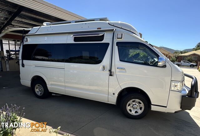 Toyota Hi Ace 2010 constant 4 x 4 motorhome.