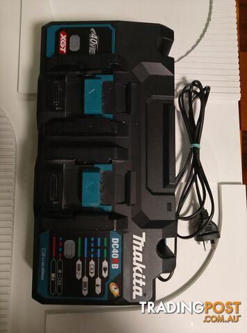 Makita 40v double charger