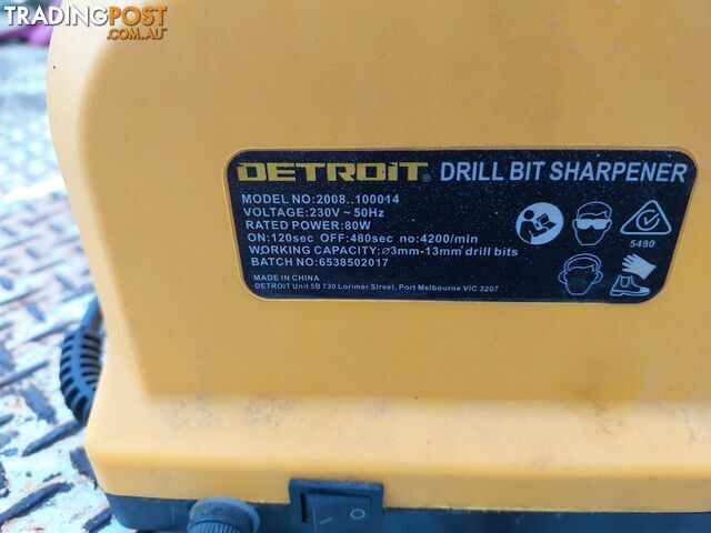 Drill Bit Sharpener