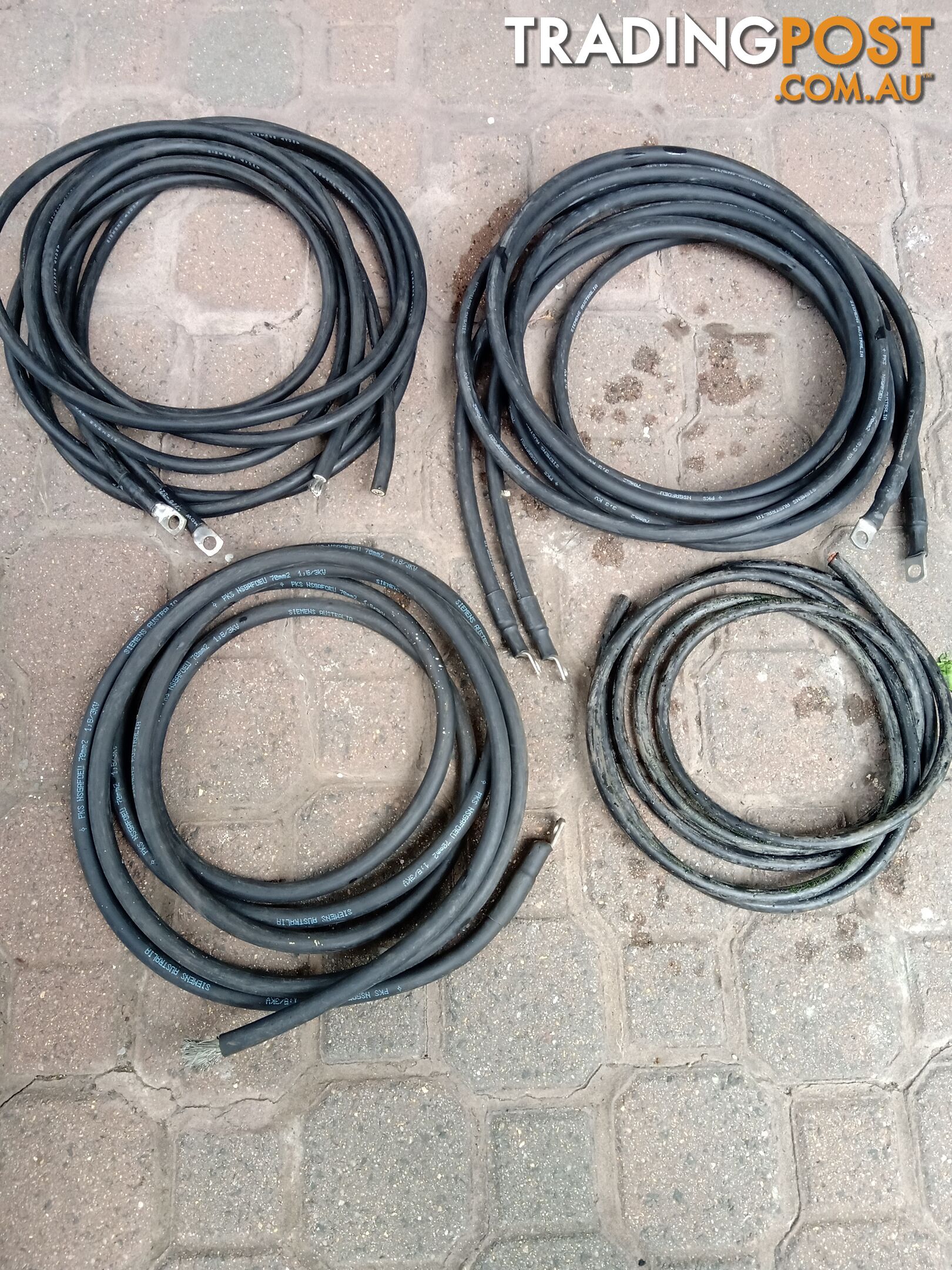 Assorted Flex Cables, high current.