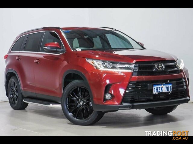 2019 TOYOTA KLUGER BLACK GSU55R WAGON