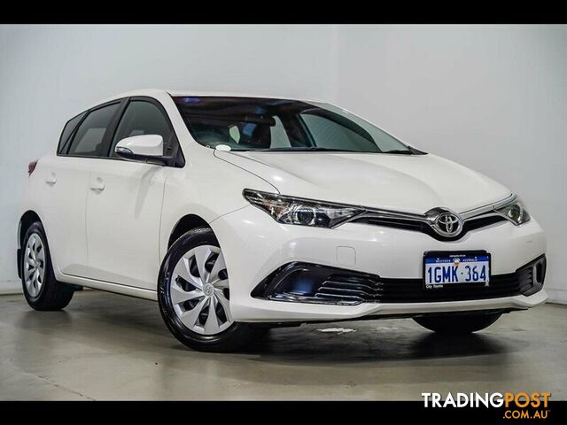 2018 TOYOTA COROLLA ASCENT ZRE182R HATCHBACK