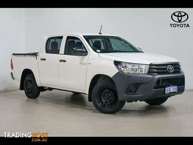 2019 TOYOTA HILUX WORKMATE TGN121R UTILITY