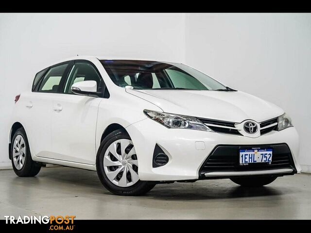 2013 TOYOTA COROLLA ASCENT ZRE182R HATCHBACK