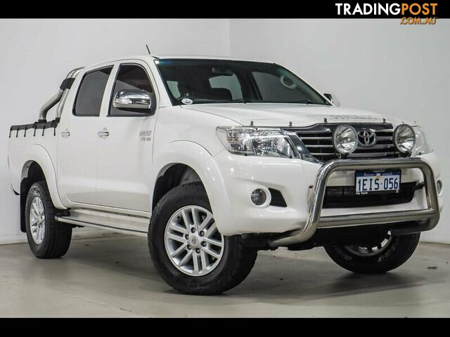 2013 TOYOTA HILUX SR5 GGN25R MY12 UTILITY