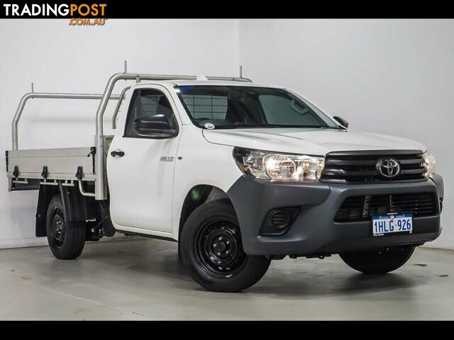 2021 TOYOTA HILUX WORKMATE TGN121R CAB CHASSIS