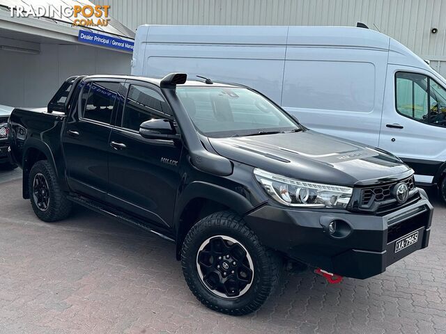 2019 TOYOTA HILUX RUGGED-X GUN126R-4X4-DUAL-RANGE DUAL CAB UTILITY