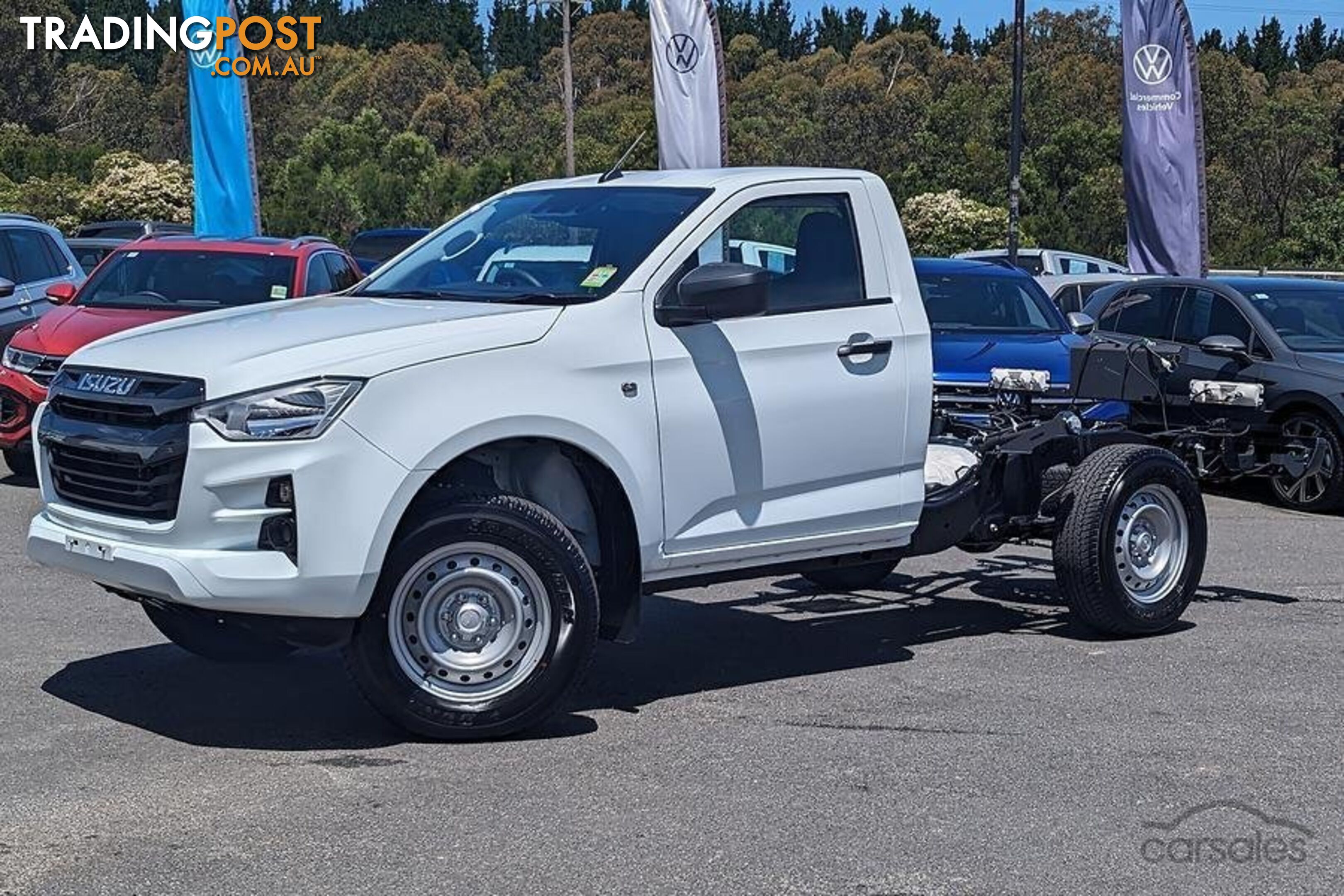 2023 ISUZU D-MAX SX-HIGH-RIDE MY23 SINGLE CAB CAB CHASSIS