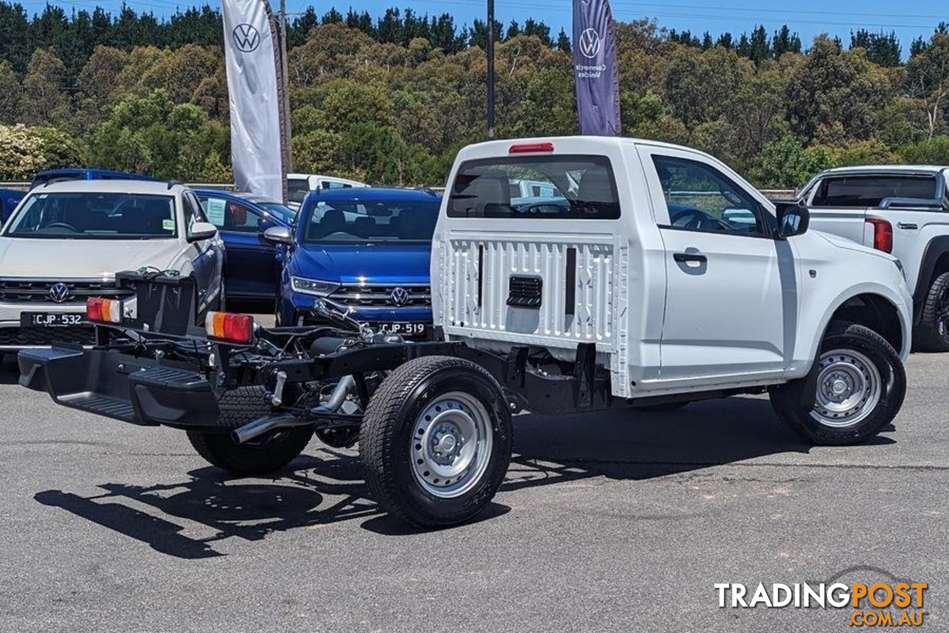 2023 ISUZU D-MAX SX-HIGH-RIDE MY23 SINGLE CAB CAB CHASSIS