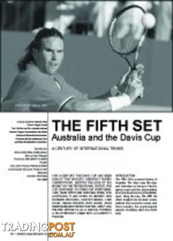 'The Fifth Set': Australia and the Davis Cup (Study Guide)