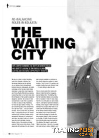 Re-balancing Roles in Kolkata: The Waiting City