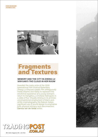 Fragments and Textures: Memory and the City in Zheng Lu Xinyuan's 'The Cloud in...