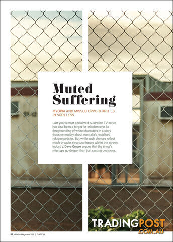 Muted Suffering: Myopia and Missed Opportunities in 'Stateless'