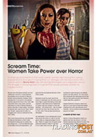 Scream Time: Women Take Power over Horror