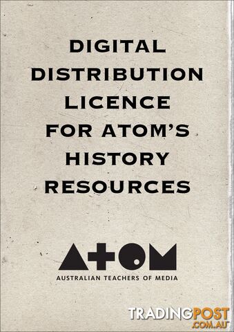 Digital Distribution Licence for 's Australian Curriculum History Resources