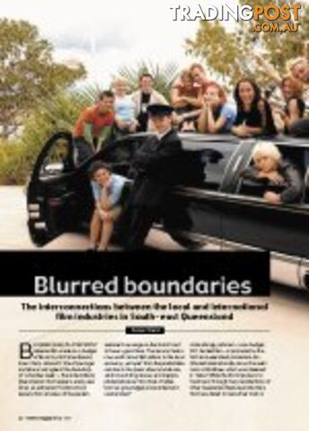 Blurred Boundaries: The Interconnections Between the Local and International Film Industries in south-east Queensland