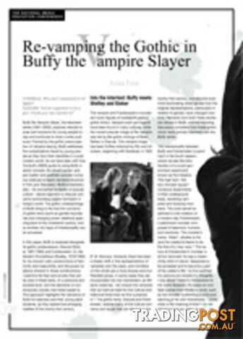 Re-vamping the Gothic in Buffy the Vampire Slayer