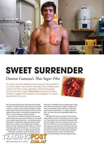 Sweet Surrender: Damon Gameau's That Sugar Film