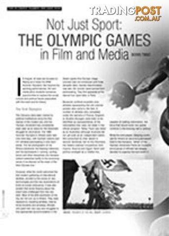 Not Just Sport: The Olympic Games in Film and Media