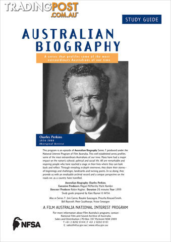 Australian Biography Series - Charles Perkins (Study Guide)