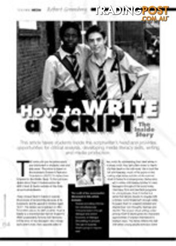 How to Write a Script: The Inside Story