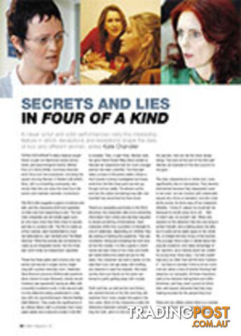 Secrets and Lies in Four of a Kind