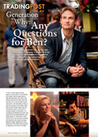 Generation Why: Any Questions for Ben?