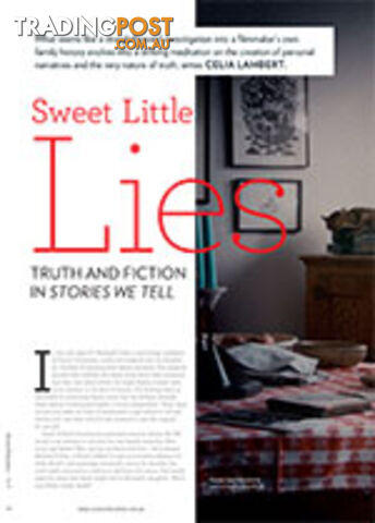 Sweet Little Lies: Truth and Fiction in Stories We Tell