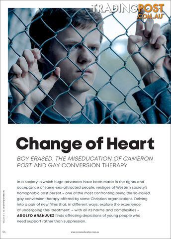 Change of Heart: 'Boy Erased', 'The Miseducation of Cameron Post' and Gay...