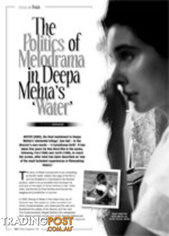 The Politics of Melodrama in Deepa Mehta's Water