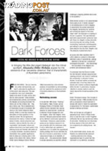 Dark Forces: Excess and Absence in Harlequin and Beyond