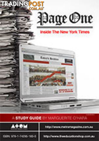 Page One: Inside the New York Times ( Study Guide)