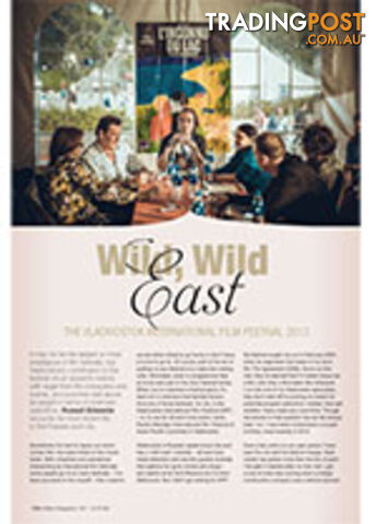 Wild, Wild East: The Vladivostok International Film Festival 2013