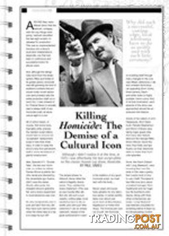 Killing Homicide: The Demise of a Cultural Icon