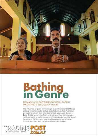 Bathing in Genre: Homage and Experimentation in Parish Malfitano's 'Bloodshot...