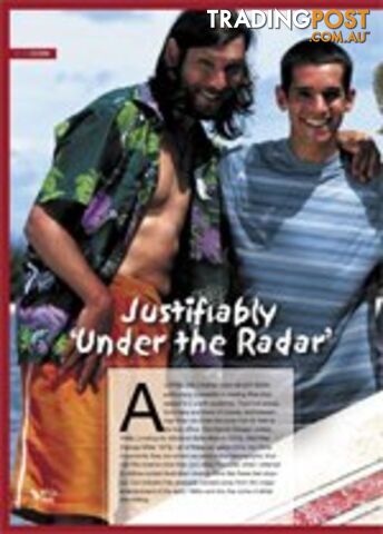 Justifiably 'Under the Radar'