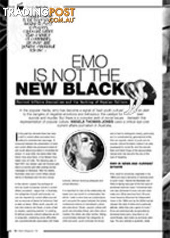 Emo is Not the New Black: Current Affairs Journalism and the Marking of Popular Culture