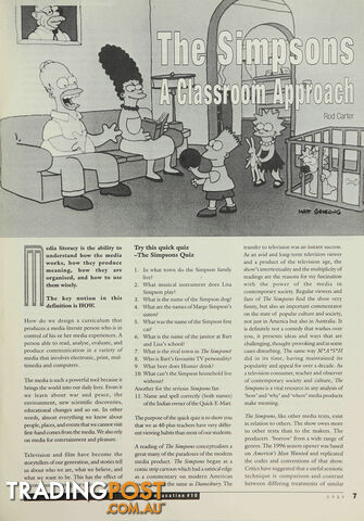 The Simpsons': A Classroom Approach