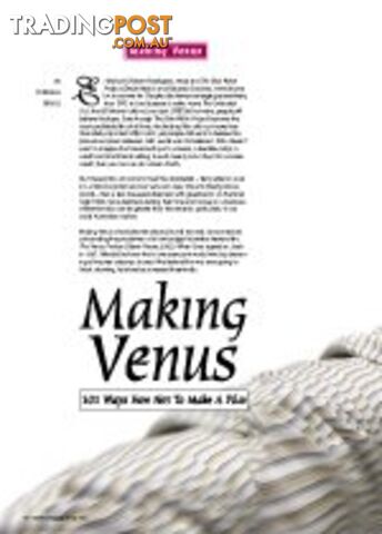 Making Venus: 101 Ways Not To Make A Film