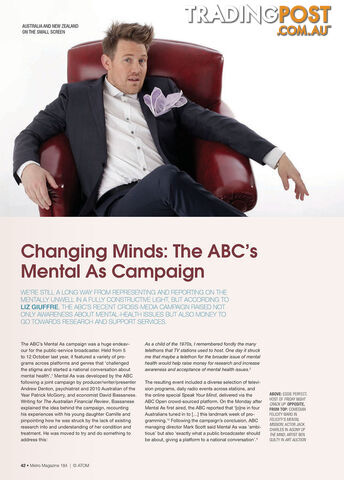 Changing Minds: The ABC's Mental As Campaign