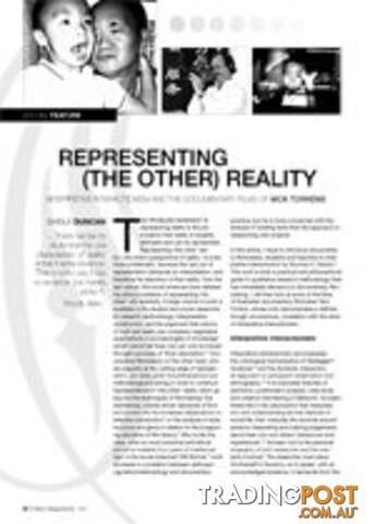 Representing the Other Reality