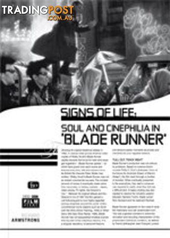 Signs of Life: Soul and Cinephilia in Blade Runner