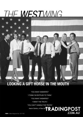 The West Wing' - Looking a Gift Horse in the Mouth