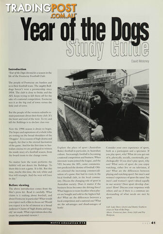 Year of the Dogs (A Study Guide)