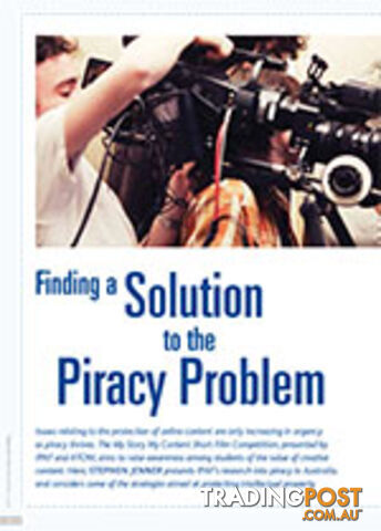 Finding a Solution to the Piracy Problem