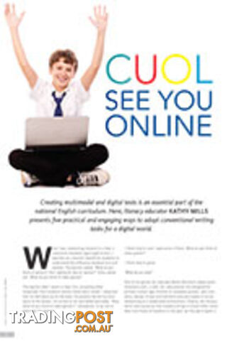 CUOL: See You Online: Teaching Strategies for Digital Literacy Practices in the English Curriculum