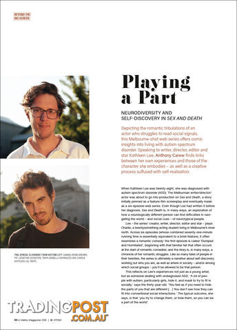 Playing a Part: Neurodiversity and Self-discovery in 'Sex and Death'