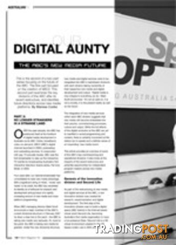 Our Digital Aunty - The ABC's New Media Future: Part Two: No Longer Strangers in...