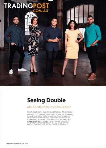 Seeing Double: ABC Comedy and SBS Viceland